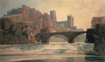 Castillo y Catedral de Durham, c.1809-10